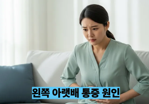 왼쪽 아랫배 통증 원인