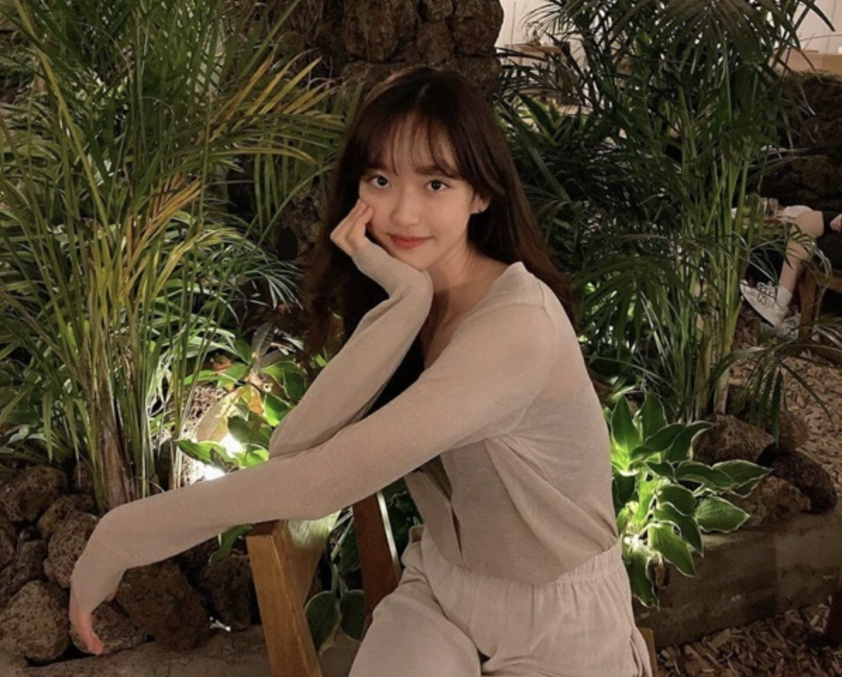 한지현 일상 패션