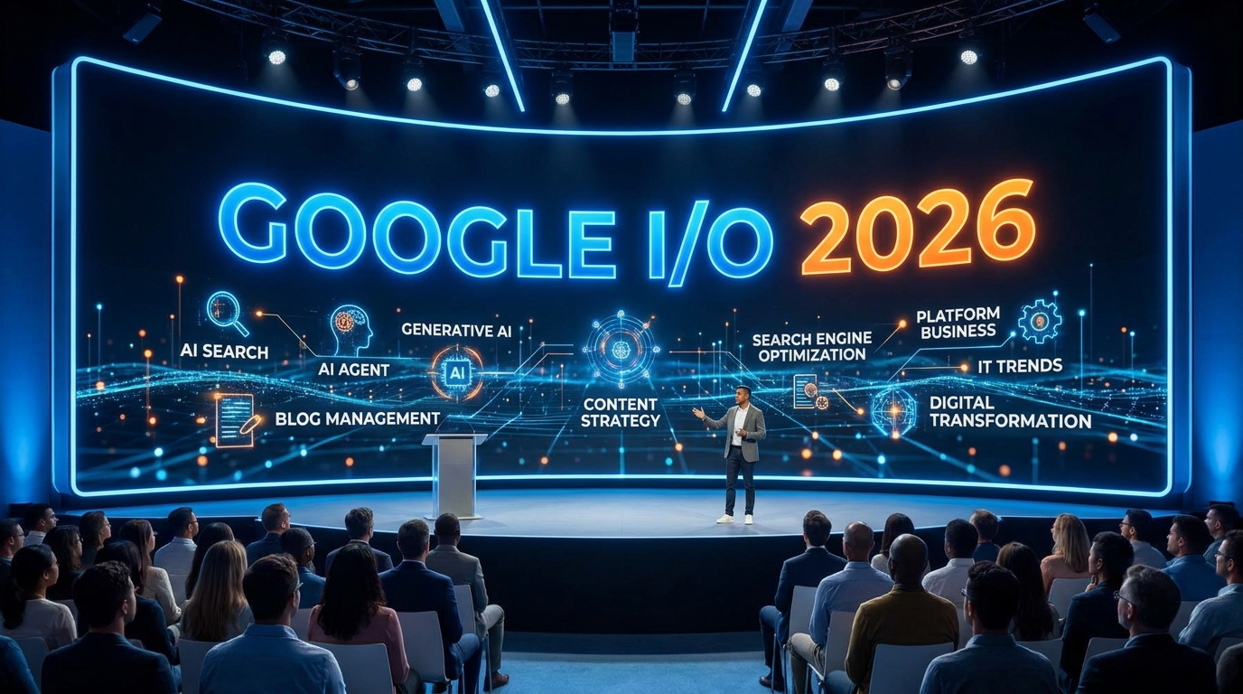 구글 I/O 2026 분석 ❘ 검색이 사라지고 AI가 대신하는 시대