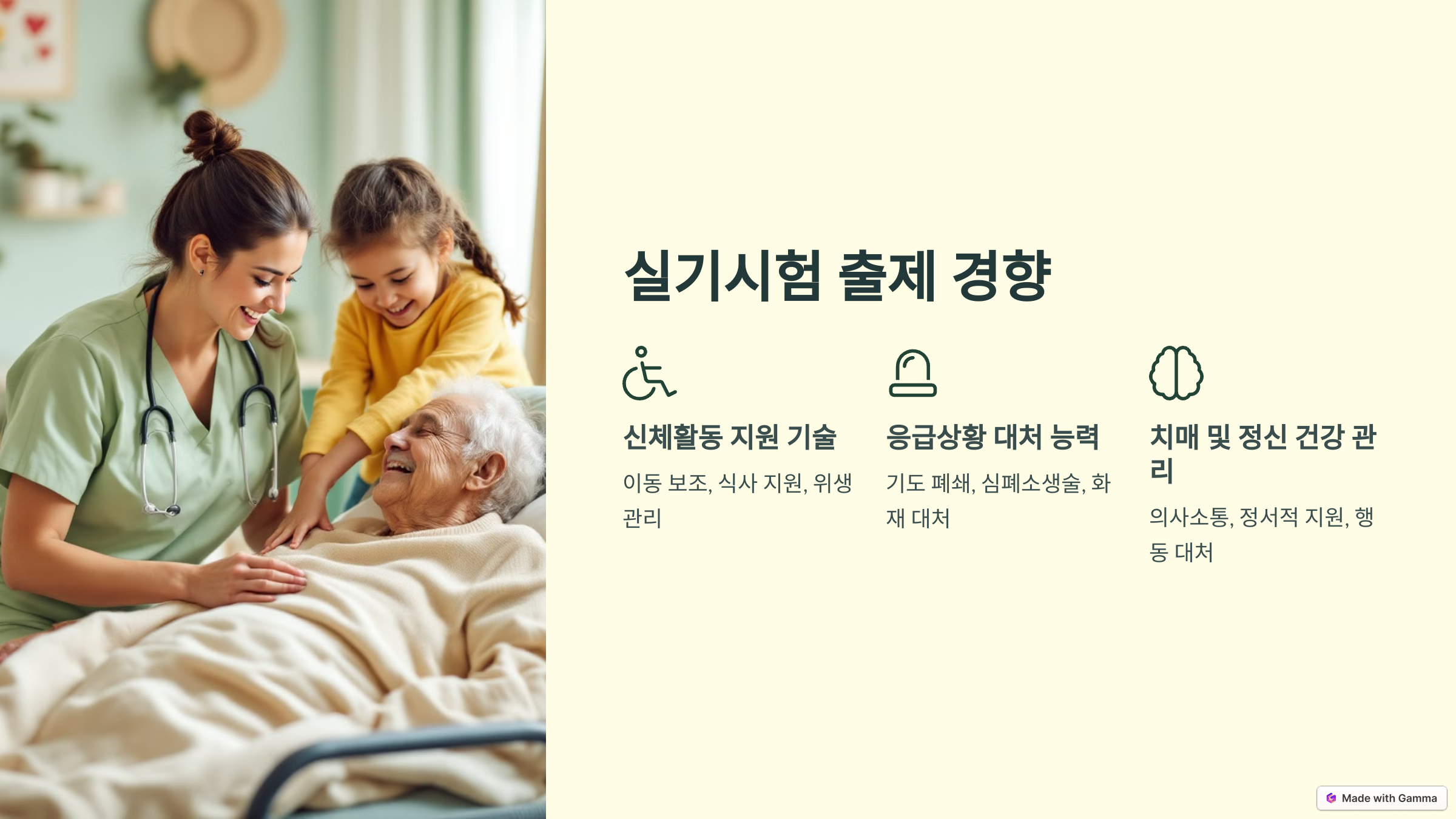 실기시험 개요 및 출제 경향