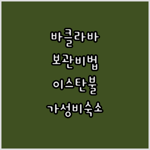 카라쿄이 귈뤼올루 바클라바 보관법과 ..