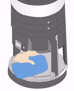 엘지 퓨리케어 공기청정기 필터 천