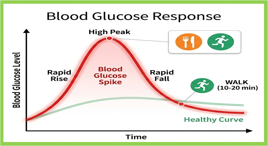 혈당 스파이크 이미지