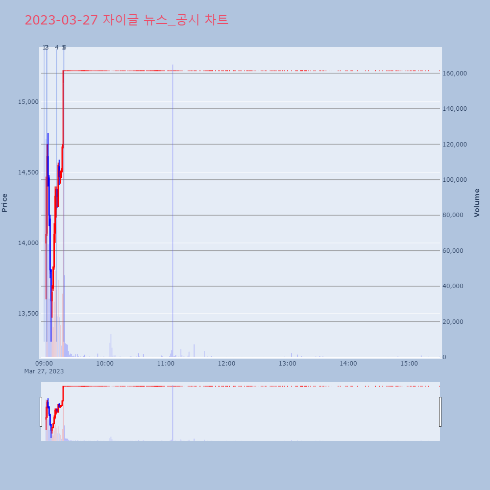 자이글_뉴스공시차트