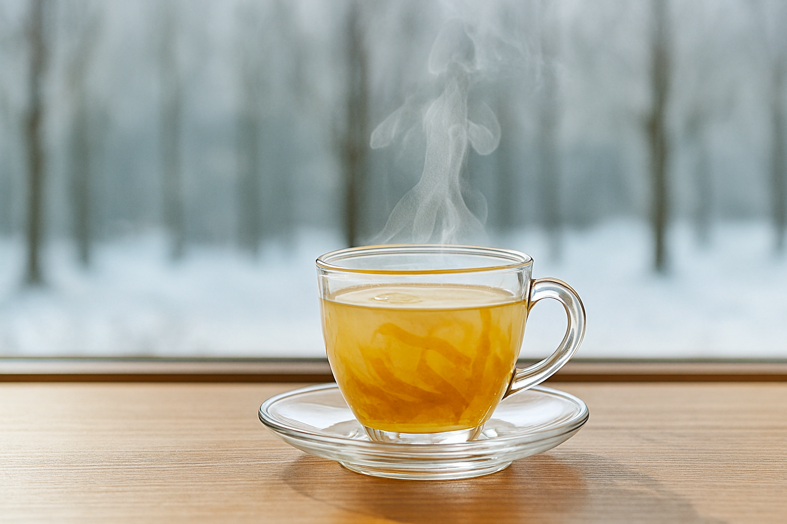 따뜻한 유자차 한 잔 이미지