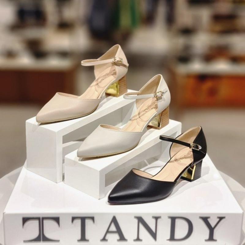 탠디 여성 5cm굽 발목 스트랩 구두 신구로점 122024