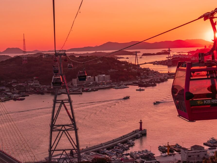 여수-케이블카-야경-이미지