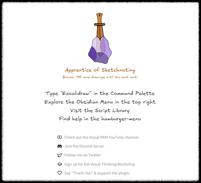 옵시디언Obsian 엑스칼리드로우excalidraw 손쉬운 다이어그램과 스케치 기능 노트 정리하기 플로우챠트, 도식화