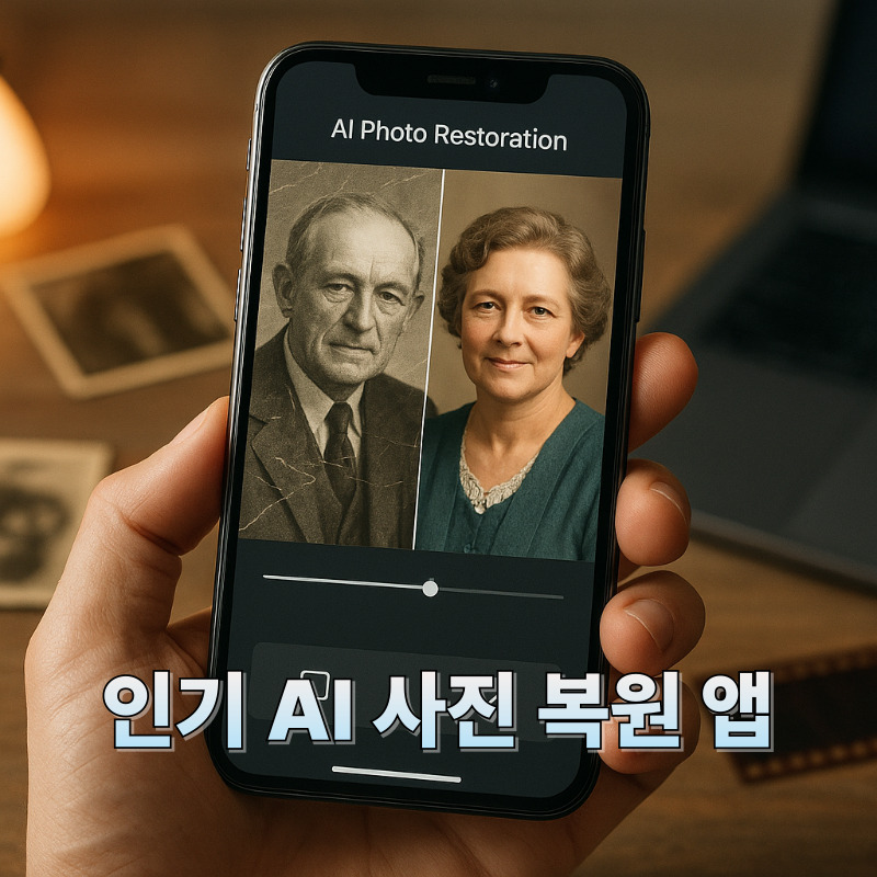 인기 AI 사진 복원 앱 썸네일