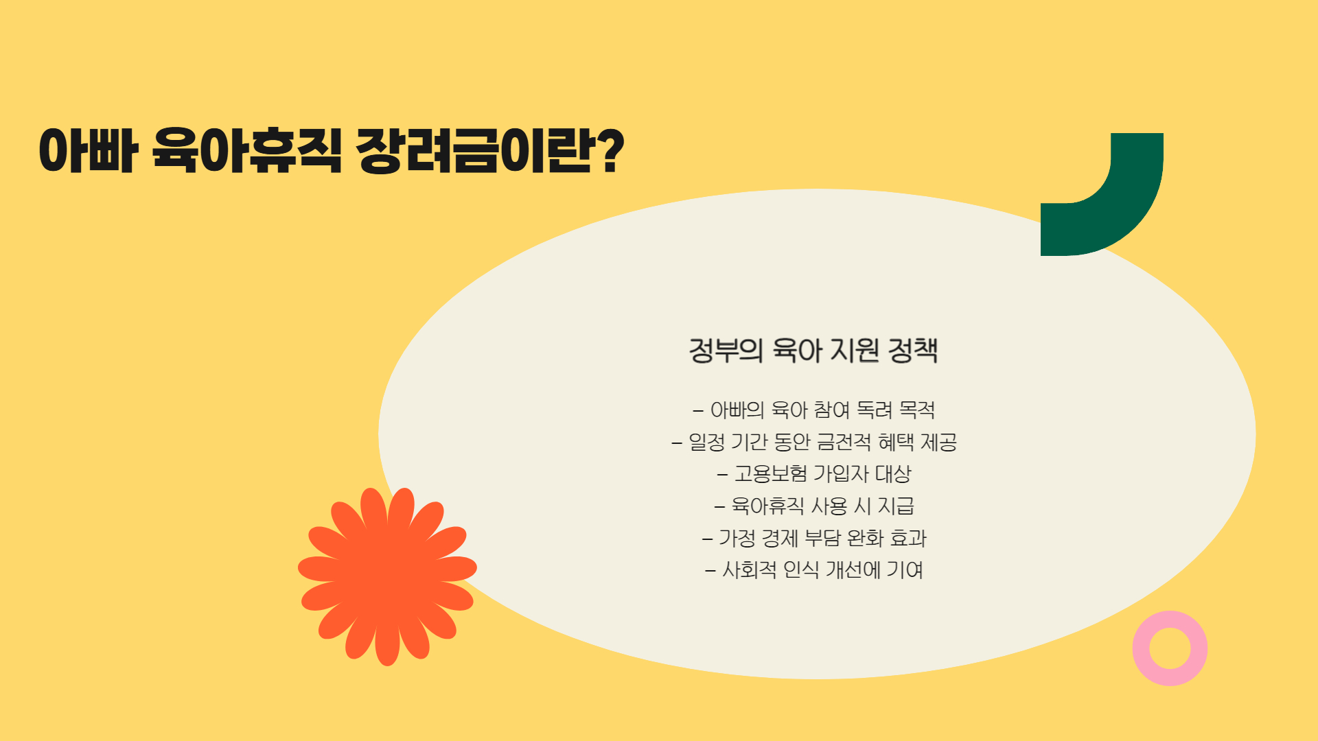 아빠 육아휴직 장려금 신청 방법과 조건 알아보기