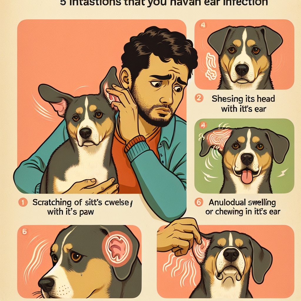 강아지가 귀 감염이 있는지 확인하는 방법: 5가지 경고 신호