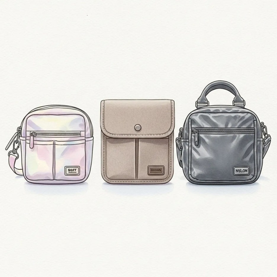 다양한 디자인과 소재의 오거나이저백