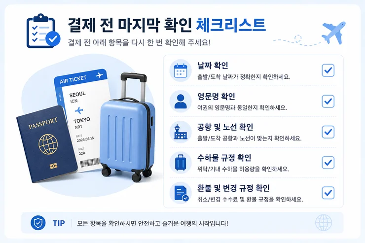 항공권 예약