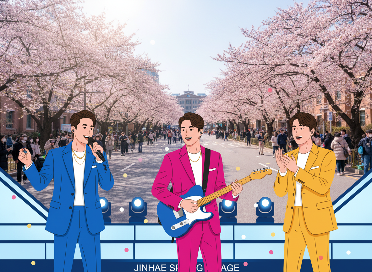 2026 진해 군항제 기간 트롯데이 가수 미스터트롯 TOP7 티켓 예매 날짜