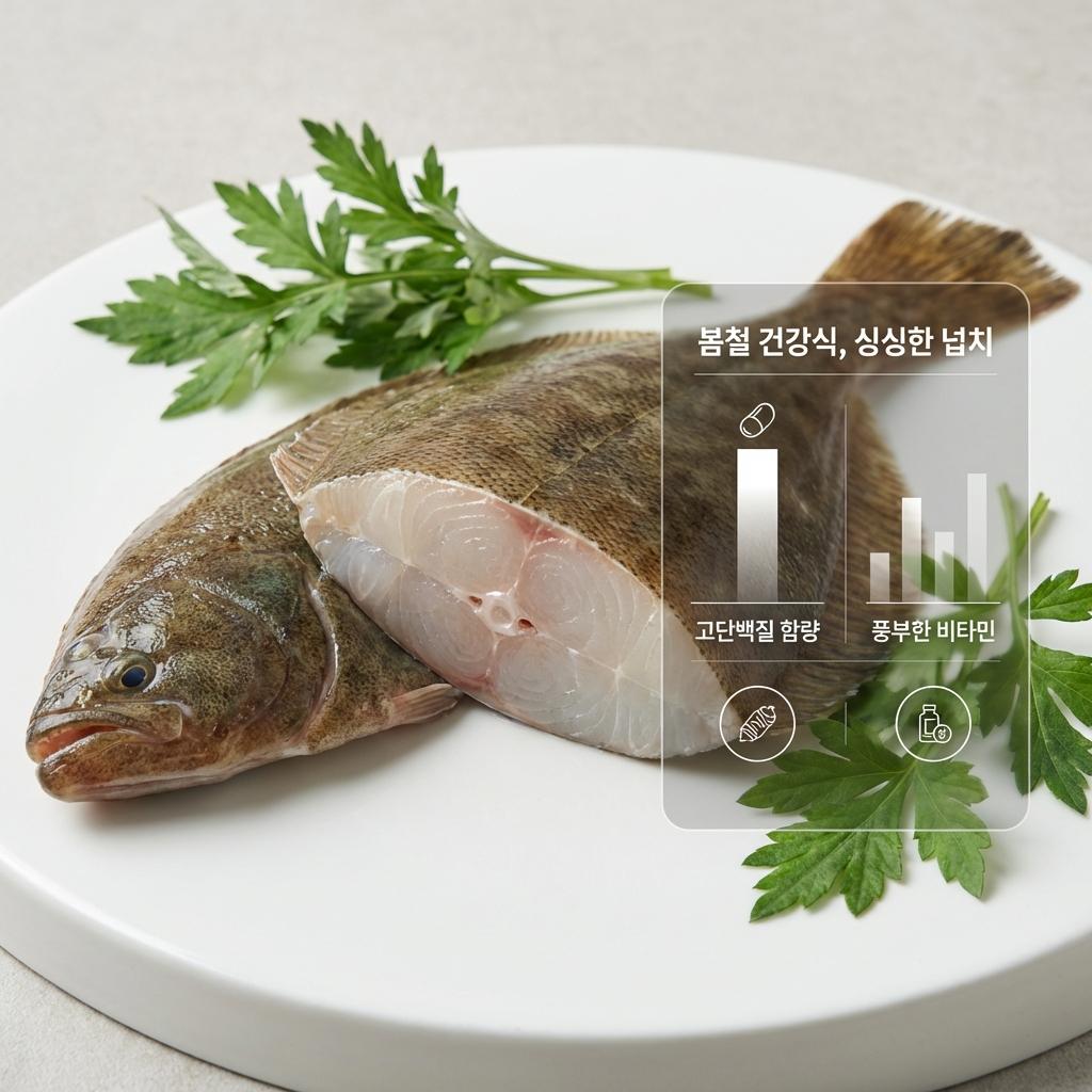 3월 제철 생선 봄 도다리의 핵심 영양 성분 분석