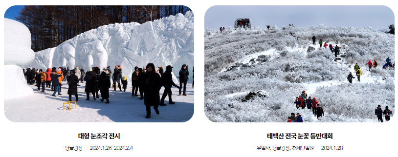 태백산 눈축제