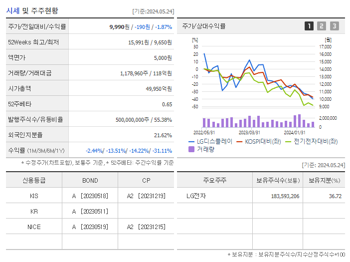 LG디스플레이_기업개요