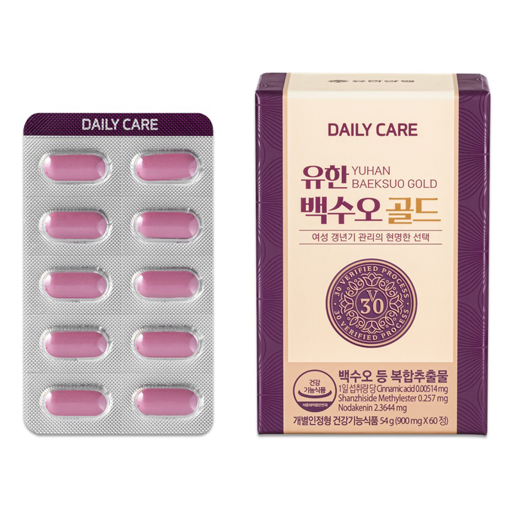 유한양행 유한 백수오 골드 6