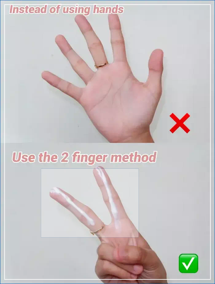 자외선 차단제 바르는법