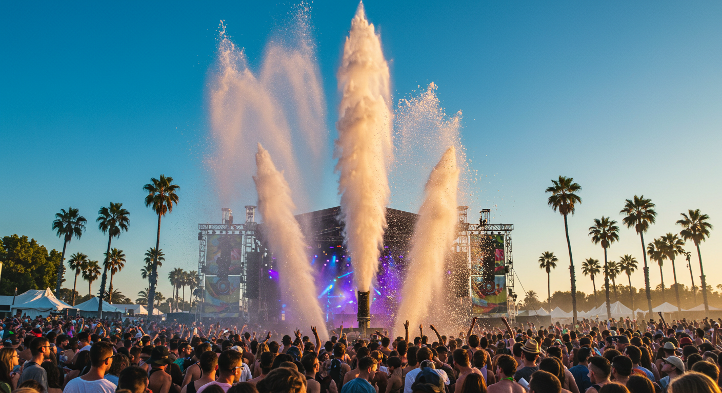 워터밤 쇼 이미지