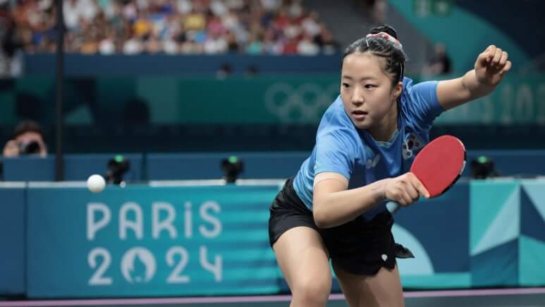 신유빈, 세계랭킹 9위