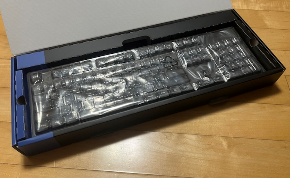 저렴한 체리 저소음 적축 키보드 구매 후기 (한성 GK787S) - 제품 구성