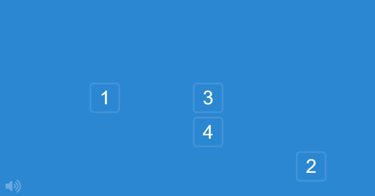 침팬지 테스트 진행 화면