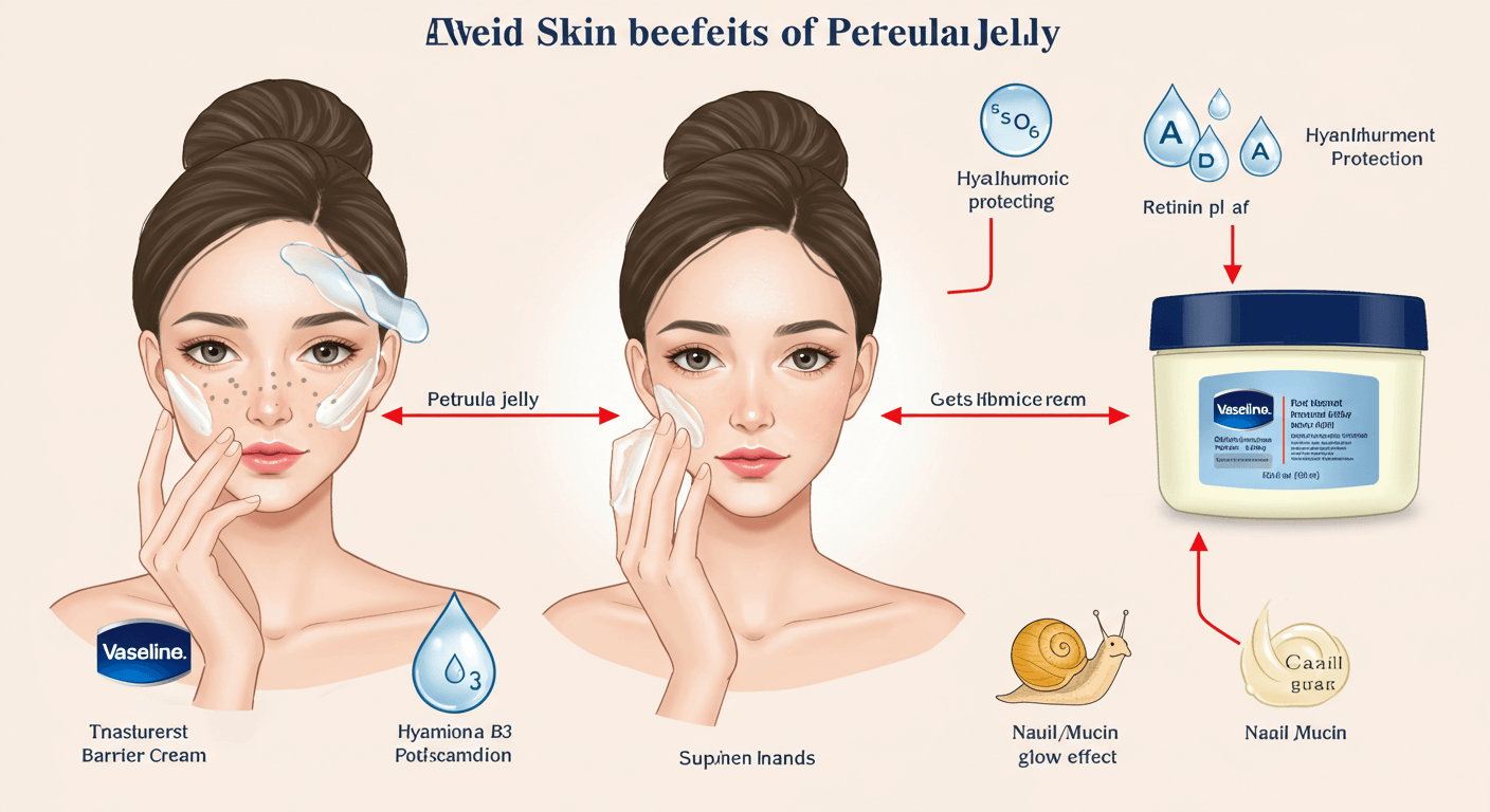바세린 효능 알고 쓰면 주름 개선 20년 젊어진다!