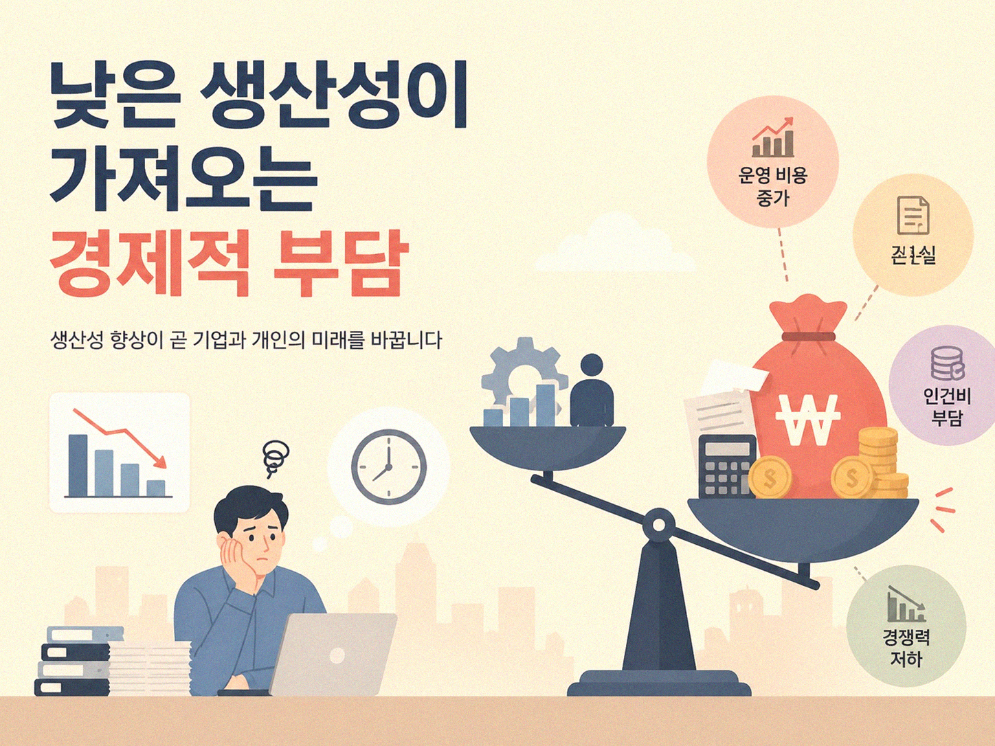 노동 생산성 높은 나라와 낮은 나라, 경제는 얼마나 다를까