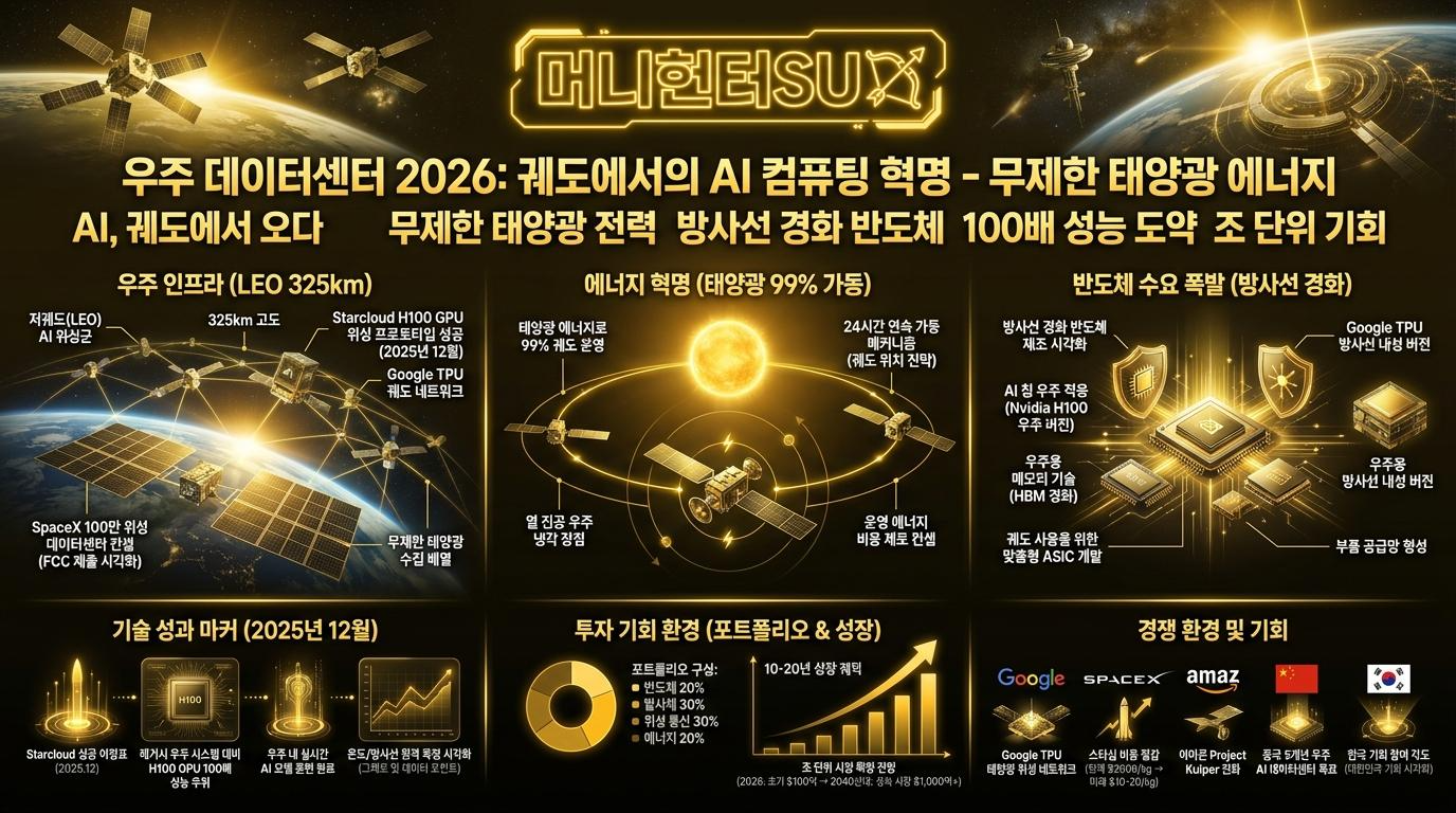 우주 데이터센터2026_궤도에서의AI컴퓨팅 혁명