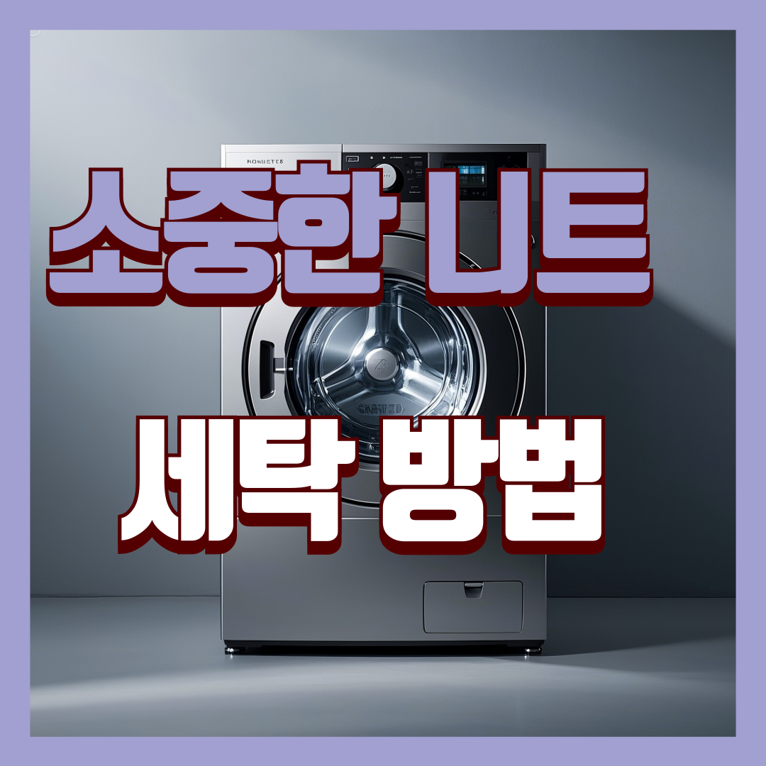 세탁기로 니트 세탁하는 방법 건조 방법