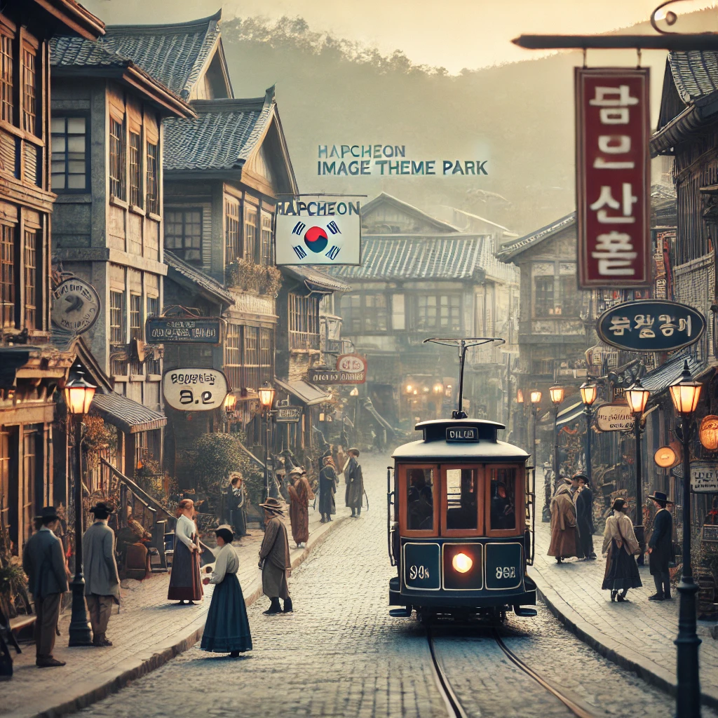 테마파크의 모습