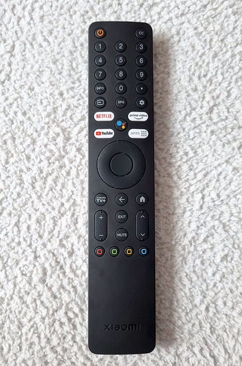 샤오미 TV A Pro 65 리모컨