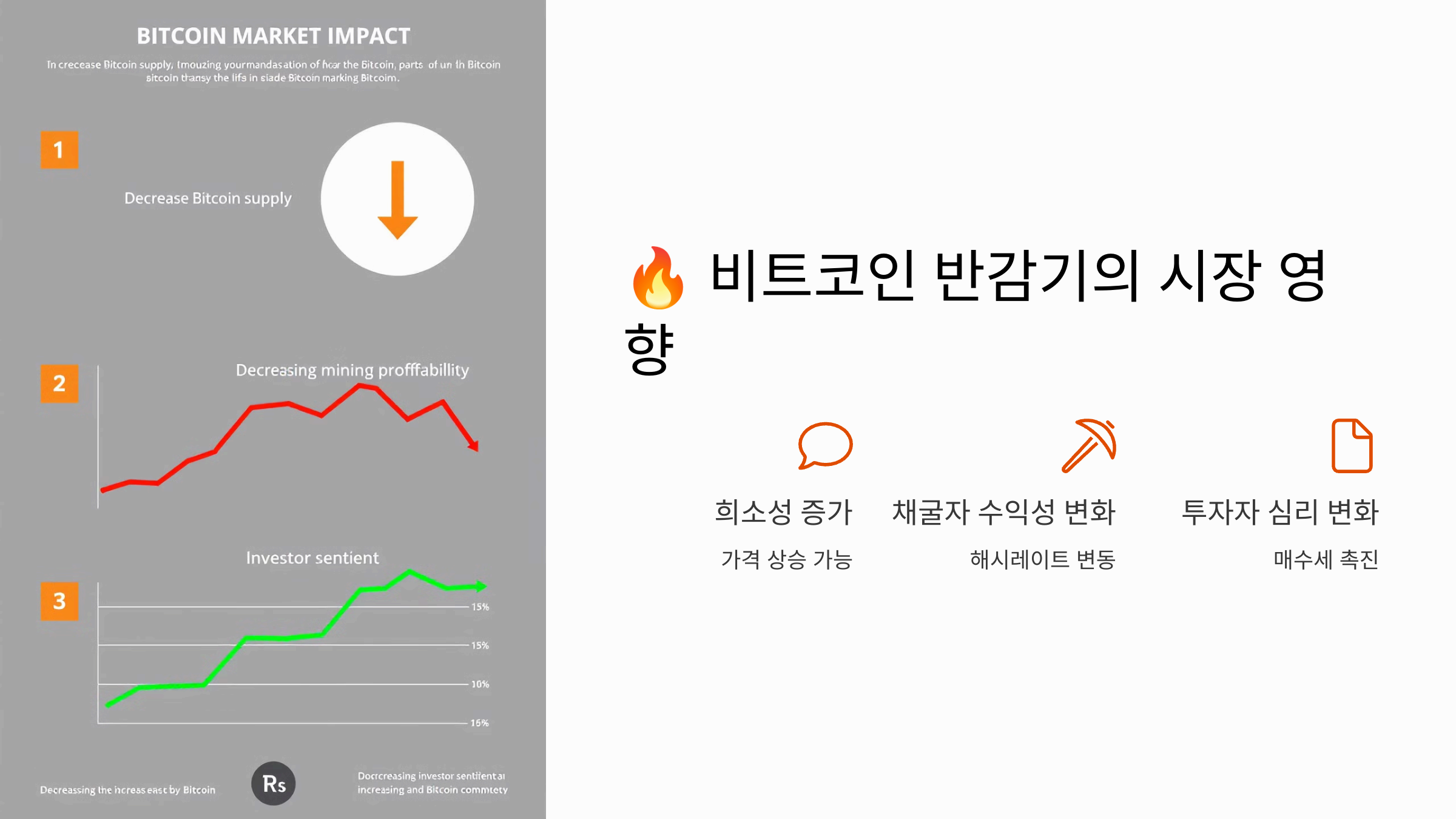 비트코인 반감기의 시장 영향