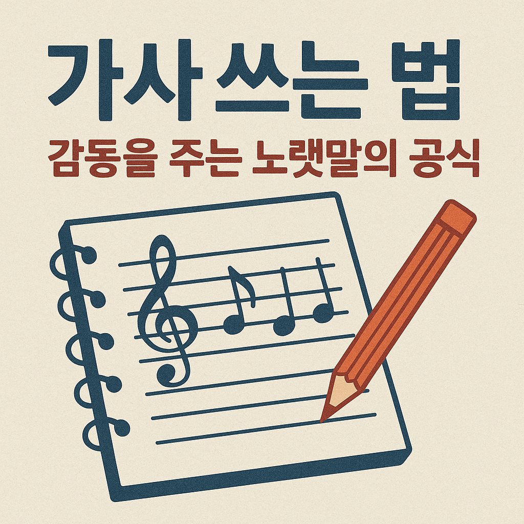 가사 쓰는 법: 감동을 주는 노랫말의 공식 관련 사진