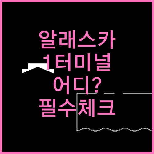 인천공항 알래스카 항공 제1터미널 체..