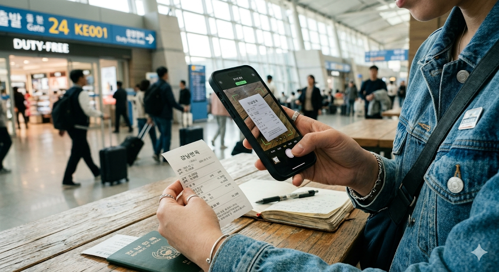 증빙 제출 및 상품권 환급