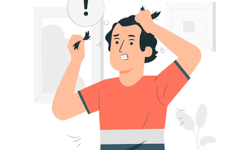 알드로겐성 탈모증의 증상은 무엇일까요?