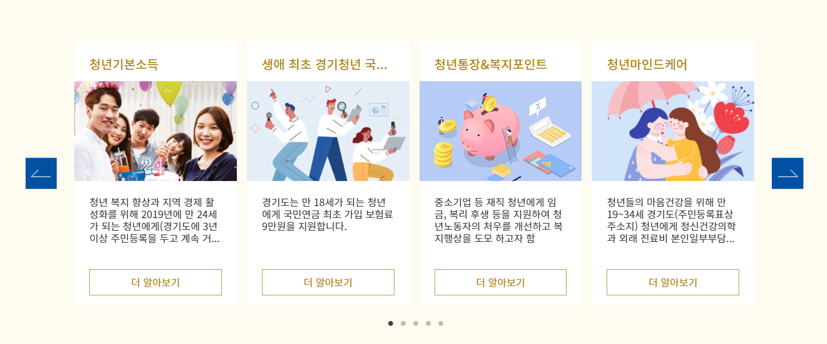복지정책 확인