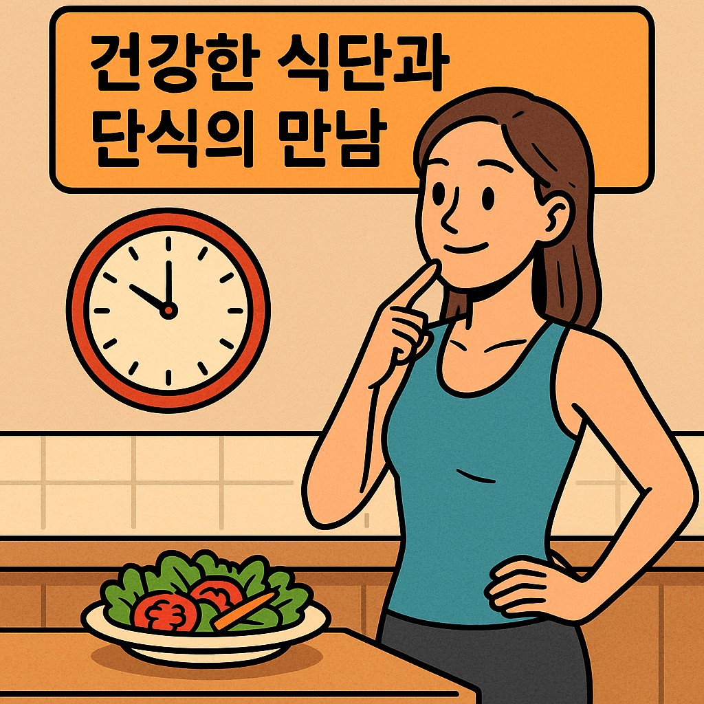 건강한 식단과 단식의만남