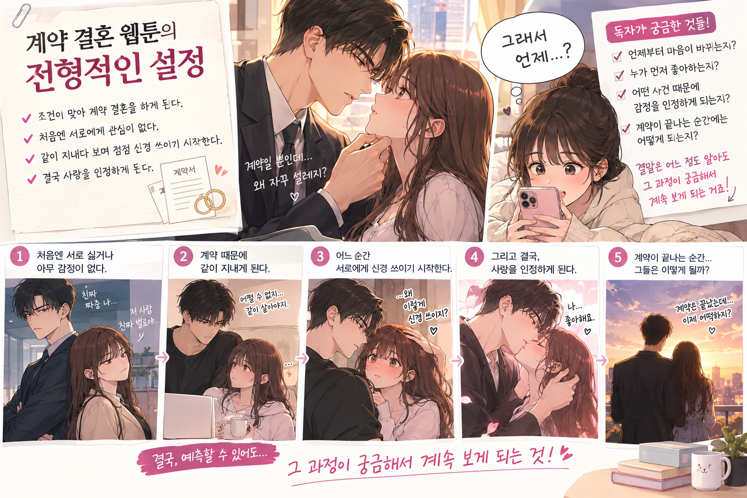 계약 결혼으로 예측하는 독자의 모습