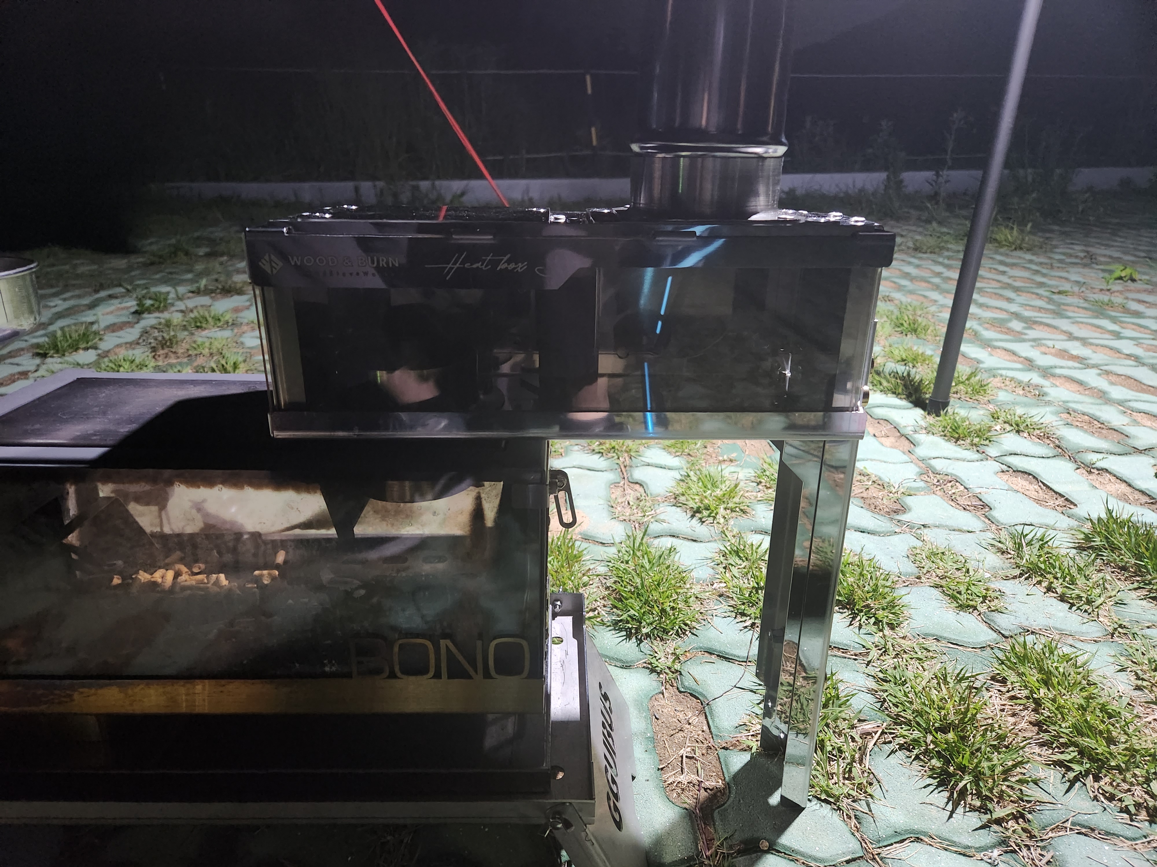 빅토리캠프 보노&amp;#44; 우드앤번 히트박스 S 합체