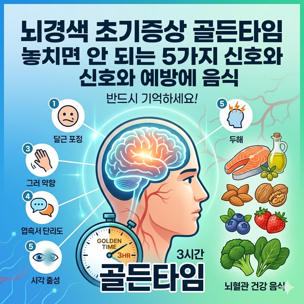 뇌경색 초기증상