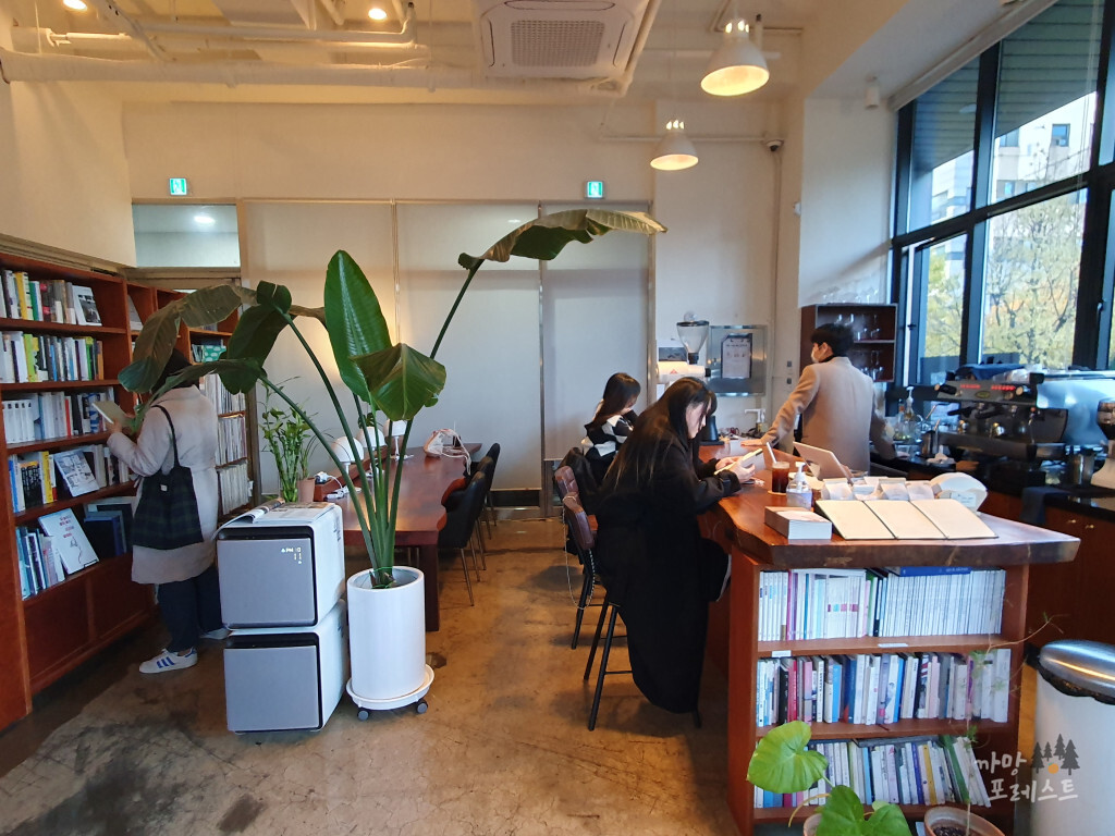 진부책방 스튜디오 내부