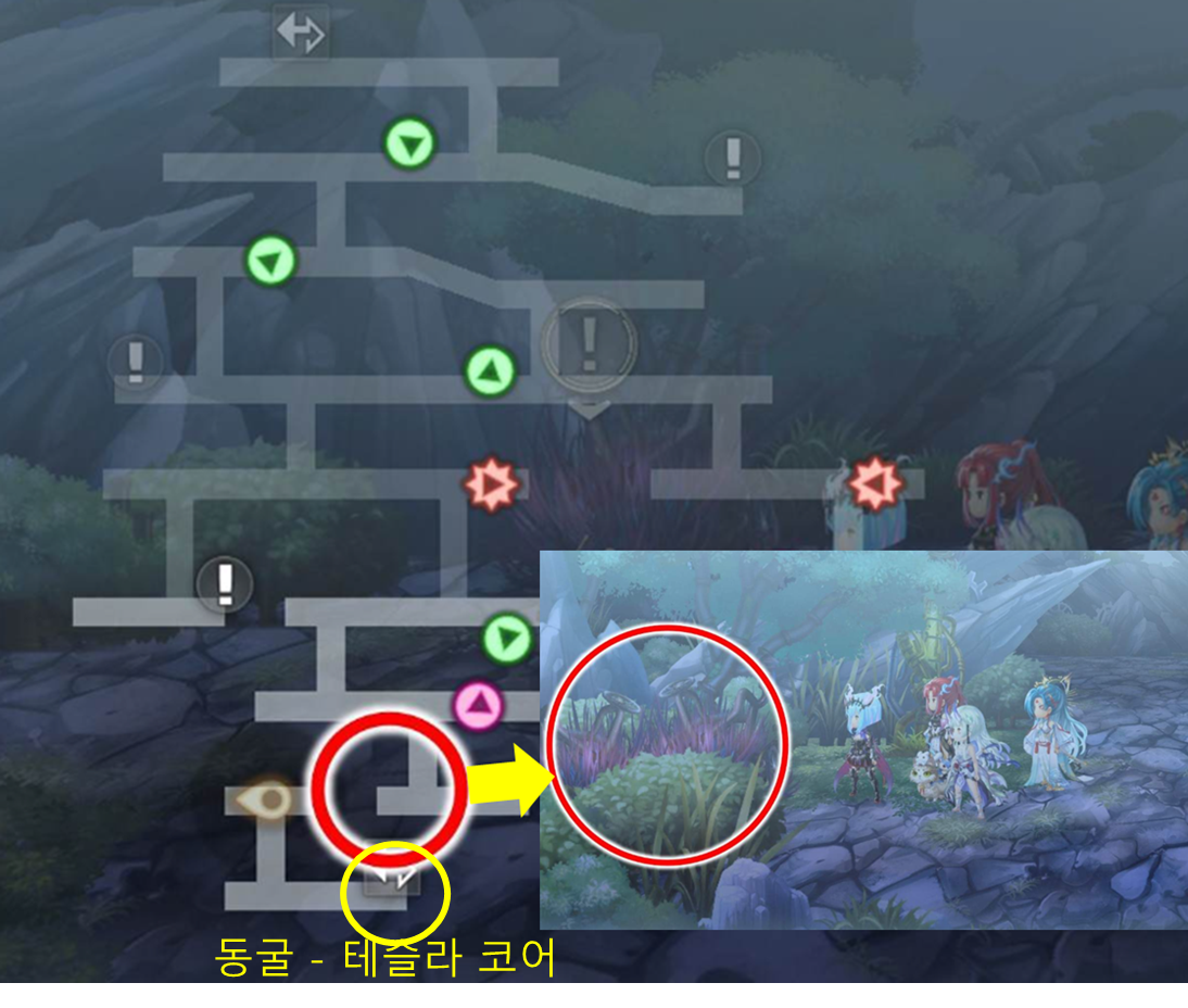 바이젤 산 두번째 음성 기록&#44; 테슬라 코어 위치 (출처 : altema.jp/anaden)