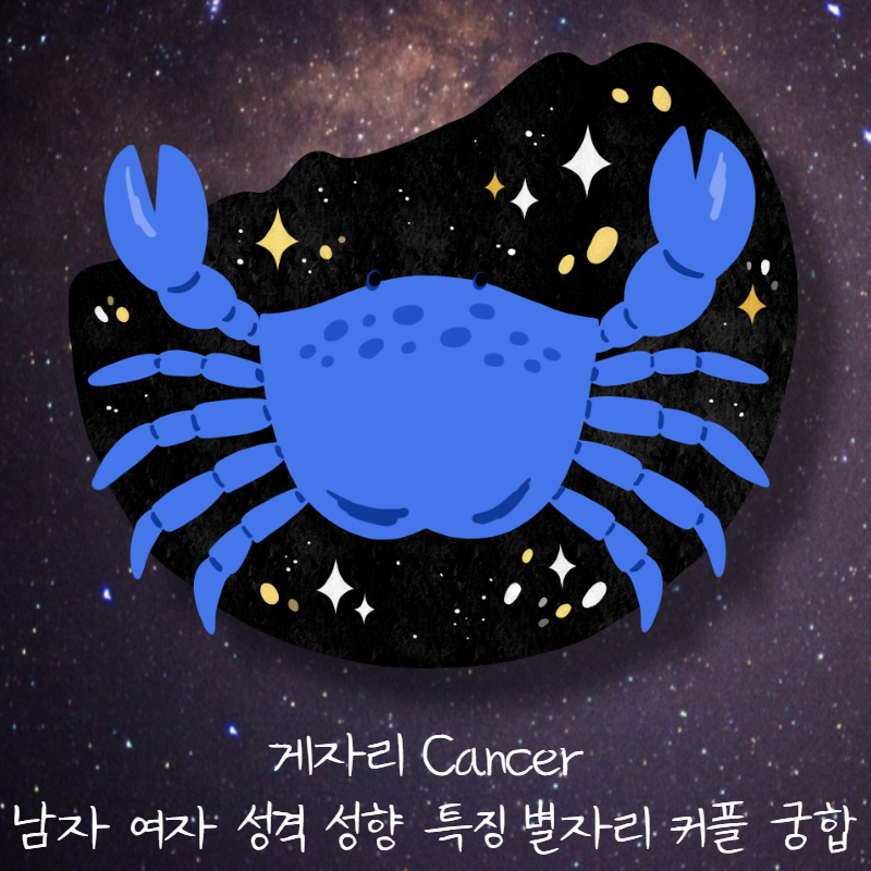게자리 Cancer 남자 여자 성격 성향 특징 별자리 커플 궁합