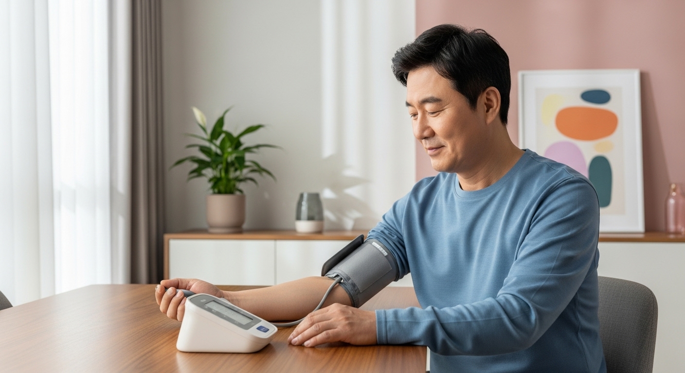 나트륨제한, 운동요법, 혈압측정