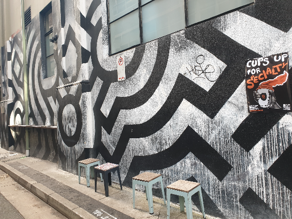 시드니 3대 커피, 싱글오(Single O) 리얼 방문기_외부 좌석