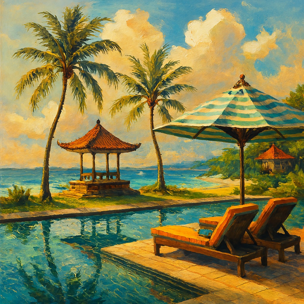 인도네시아 발리, 휴양지의 여유로운 풍경