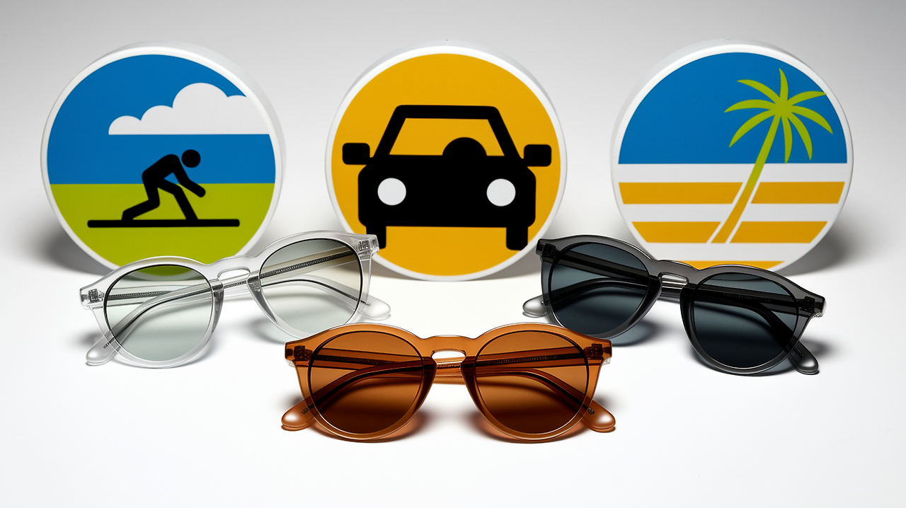 활동 목적에 맞는 썬글라스 선택